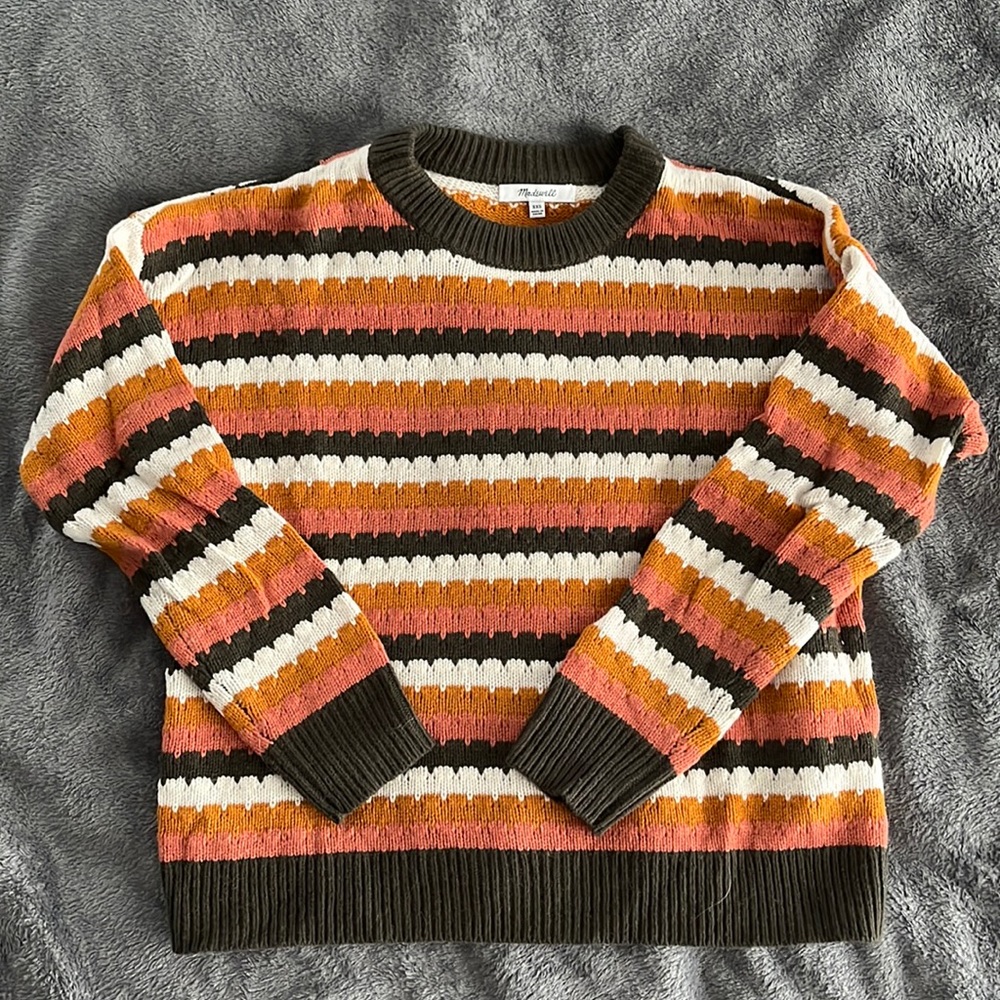 Madewell knit stripe sweater